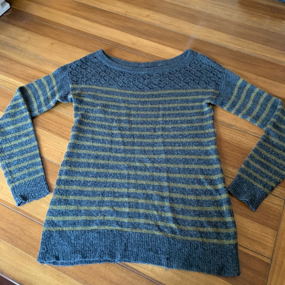 LOFT striped sweater